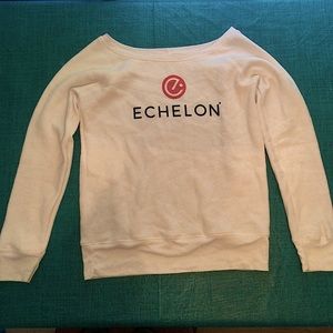 ECHELON white sweatshirt (S)